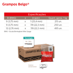 Imagem-3-de-5-de-Grampos-Belgo-Galvanizado-Para-Cerca---12-x-7-8--20kg-|-Grampo-Menor-®