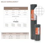Imagem-5-de-6-de-Tela-Belgo-Serralheiro-®--Fio-276mm---5-x-5cm-152-x-15m-