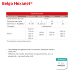 Imagem 3 de 4 de Tela Viveiro Belgo Hexanet ® (1/2 x 24 x 1,50 x 50m)