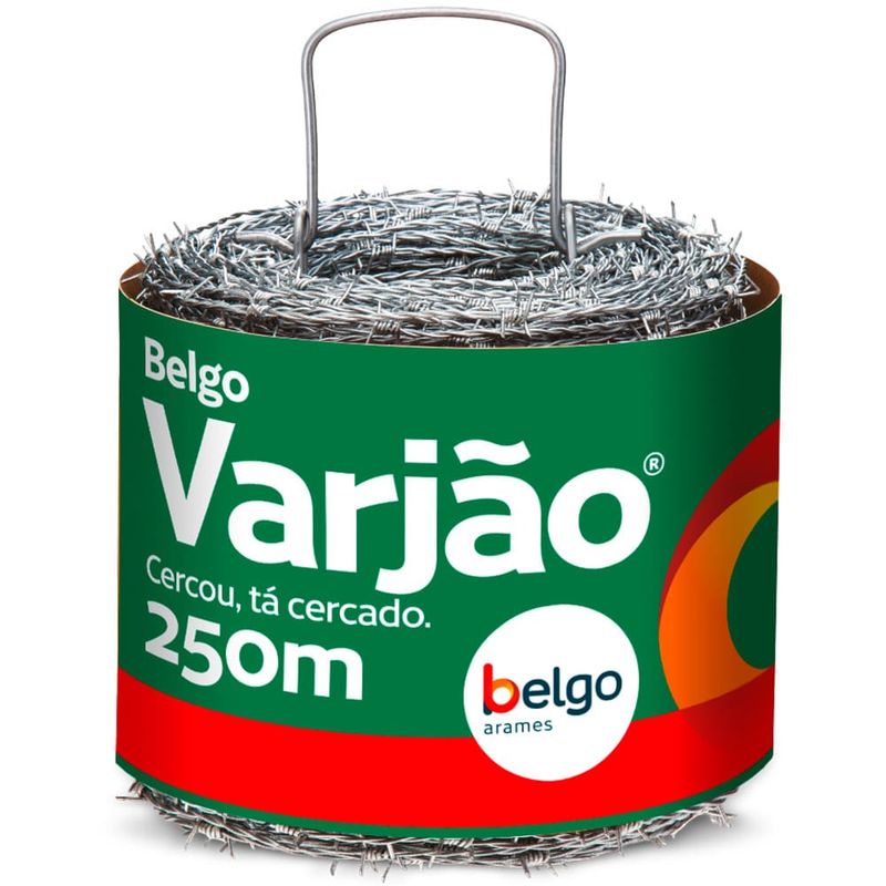 Imagem 1 de 4 de Arame Farpado Varjão Belgo ® (250m)
