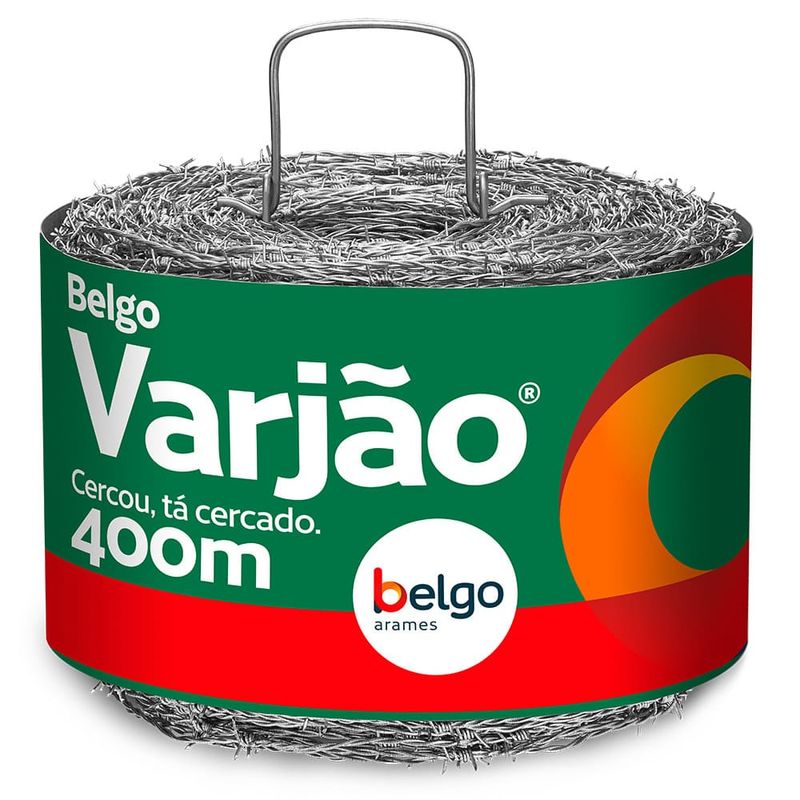 Imagem 1 de 4 de Arame Farpado Varjão Belgo ® (400m)