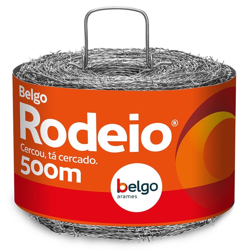 Imagem 1 de 5 de Arame Farpado Rodeio Belgo ® (500m)