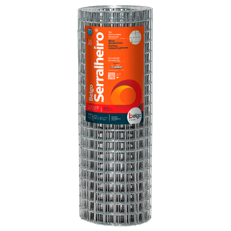 Imagem-1-de-6-de-Tela-Belgo-Serralheiro-®--Fio-276mm---5-x-5cm-152-x-15m-