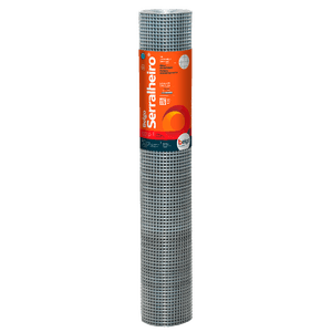 Tela Belgo Serralheiro Fio 1,65mm - 1,5 x 1,5cm 1,50m x 15m