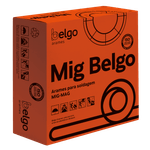 Imagem 3 de 3 de Arame Solda Mig Belgo BME-C4 - ER70S-6 ® 0,80mm (15kg)