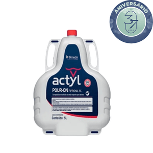 Actyl - Carrapaticida Pour-On - Bimeda - 5l