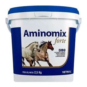 Aminomix Forte – Suplemento Mineral para Equinos – 2,5kg