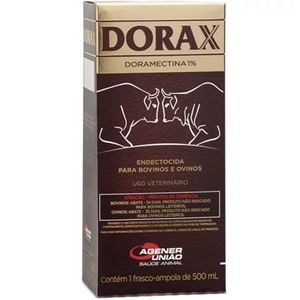 Dorax - Doramectina 1% - Agener União - 500 ml