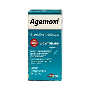 Agemoxi - Amoxicilina tri-hidrata - Agener União - 100ml