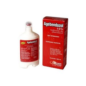 Agebendazol 15% - Endoparasiticida - Agener União - 500 ml