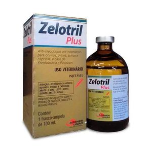 Zelotril Plus –Enrofloxacina – Injetável – Agener União – 100 ml