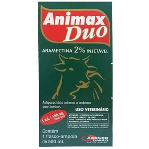 Animax Duo - Abamectina 2% - Agener União - 500ml