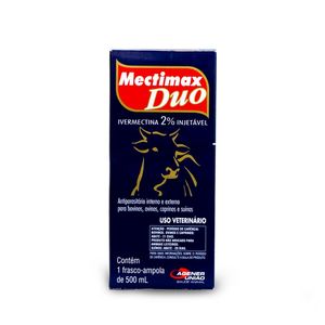 Mectimax Duo - Ivermectina 2% - Agener União - 500ml