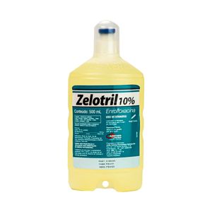 Zelotril 10% - Enrofloxacina - Agener União - 500 ml