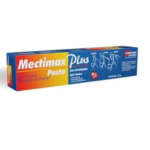 Mectimax Plus Pasta - Ivermectina para Equinos - Agener União - 25g