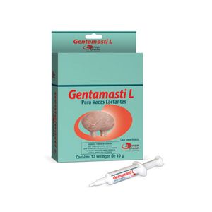 Gentamasti L - Vacas Lactantes - Seringa 10g - Agener União - 1 Seringa