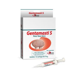 Gentamasti S - Vaca Seca - Seringa 10g  - Agener União - 1 Seringa