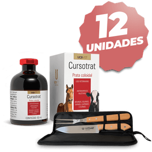 Kit: 12 Cursotrat 50ml – ganhe 1 jogo de faca churrasco