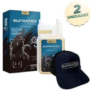 Kit: 2 Supratick Pour-On 1l – Ganhe 1 boné