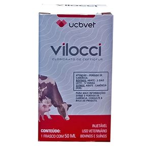 Vilocci – Antibiotico – Ceftiofur – 50ml - Ucbvet