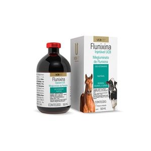 Flunixina - Anti-inflamatório injetável - UCBVET - 50ml