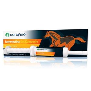 Ivermectina Gel Composto Ouro Fino - 9,6g