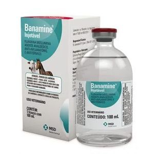 Banamine Injetável MSD - 100ml