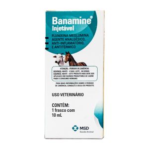 Banamine Injetável MSD - 10ml