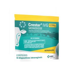 Crestar IVG 0,558g Monodose-  Dispositivo intravaginal - 10 unidades – MSD