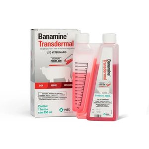 Banamine Transdermal – Anti-Inflamatório Pour-On – 250ml - MSD