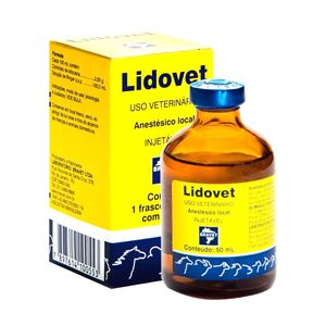 Lidovet – Anestésico local - 50ml 01.10.007
