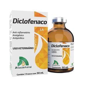 Diclofenaco J A Saúde Animal - 50ml