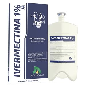 Ivermectina 1% - 1 litro – JA Saúde Animal