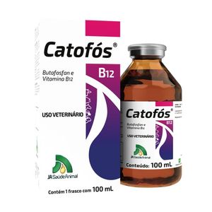 Catofós B12 – Fortificante injetável – 100ml-  JA saúde animal