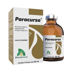 Paracurso - Oxitetraciclina – 50ml – JA Saúde Animal