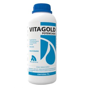 Vitagold Potenciado – Suplemento Vitamínico Animal - 1L