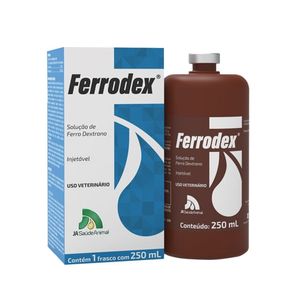 Ferrodex – Solução de Ferro Dextrano – 250ml