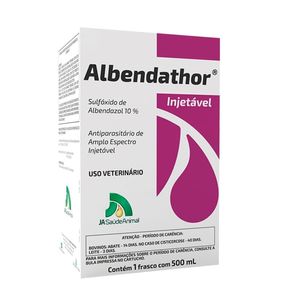 Albendathor Injetável – Antiparasitário – 500ml