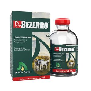 Pró-bezerro – Antimicrobiano e Antiparasitário injetável – 50ml