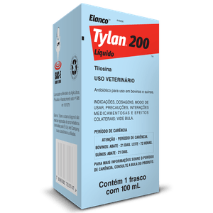 Tylan 200 –  Antibiótico – Elanco – 100ml