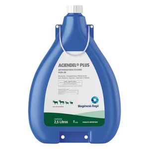 Aciendel Plus - Antiparasitário Externo - Pour-on - 2,5l - Biogénesis Bagó