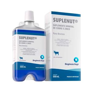 Suplenut – Suplemento Mineral de Cobre e Zinco – Bovinos – 500ml