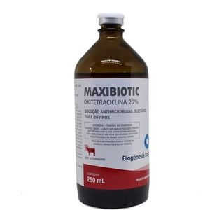 Maxibiotic – Oxitetraciclina injetável – 250 ml