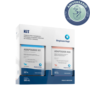 Kit Adaptadores Min-Vit - 500ml - Biogénesis