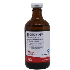 Floroxin – Antibiótico para bovinos e suínos – 100ml