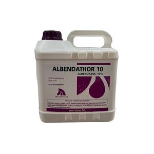 Albendathor 10 – Albendazol 10% - Oral – 5l - JA Saúde Animal