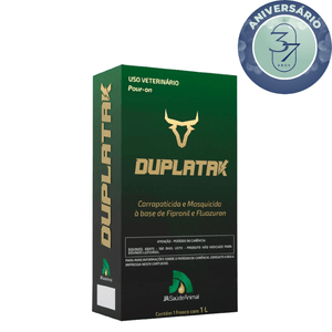 Duplatak – Carrapaticida e Mosquicida Pour-On – Fipronil e Fluazuron  – 1l