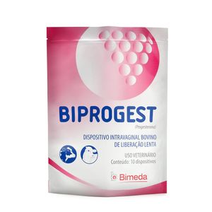 Biprogest - Implante Intravaginal de Progesterona - Bimeda - 10 unidades