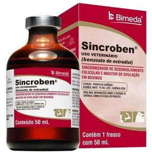 Sincroben - Benzoato de estradiol - Bimeda - 50ml