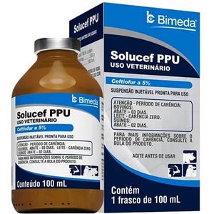 Solucef PPU - Ceftiofur - Bimeda - 100ml